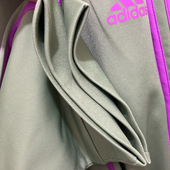 Adidas Tracksuit Warmup Exercise Jogging Jump Leisure Suit jacket joggers set - Picture 14 of 15